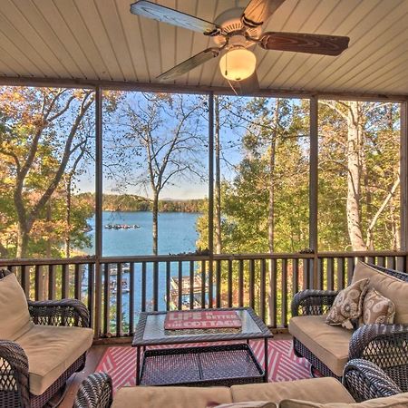 Lake Keowee Escape With Dock, Deck And Lake Access! Six Mile Dış mekan fotoğraf
