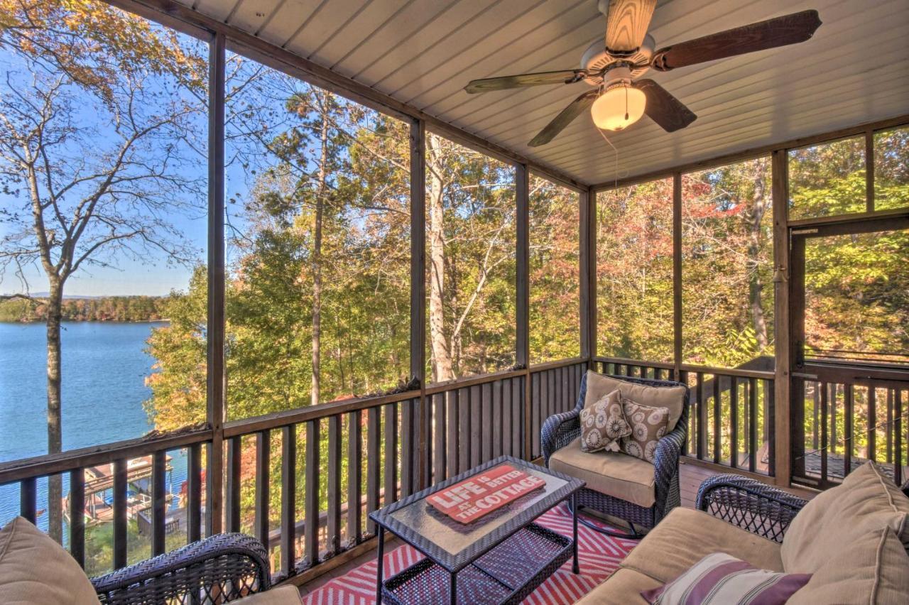 Lake Keowee Escape With Dock, Deck And Lake Access! Six Mile Dış mekan fotoğraf
